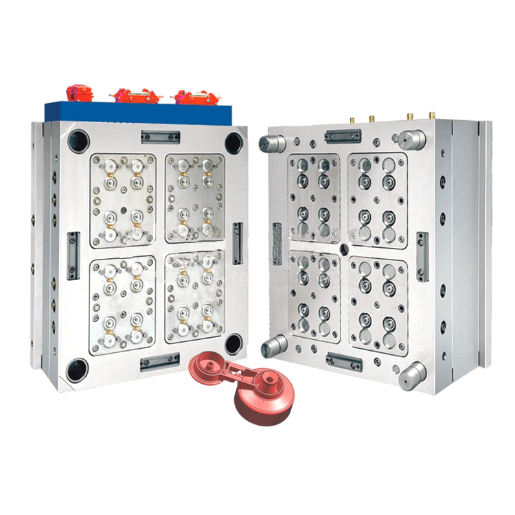 16-Cavity Flip-Top Cap Injection Mold