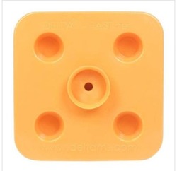 4-Cavity Square Plastic Base Injection Mold